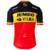 Tenue Maillot + Cuissard à Bretelles 2020 Team Jumbo-Visma Championnats de Belgique N001